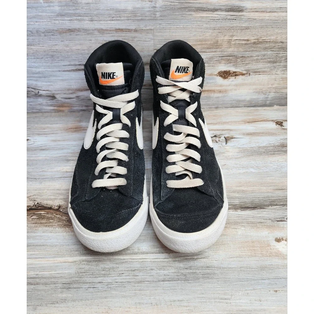 Nike Blazer Mid '77 Suede Black White DD3237-002 Sneakers Shoes Youth 7 Y